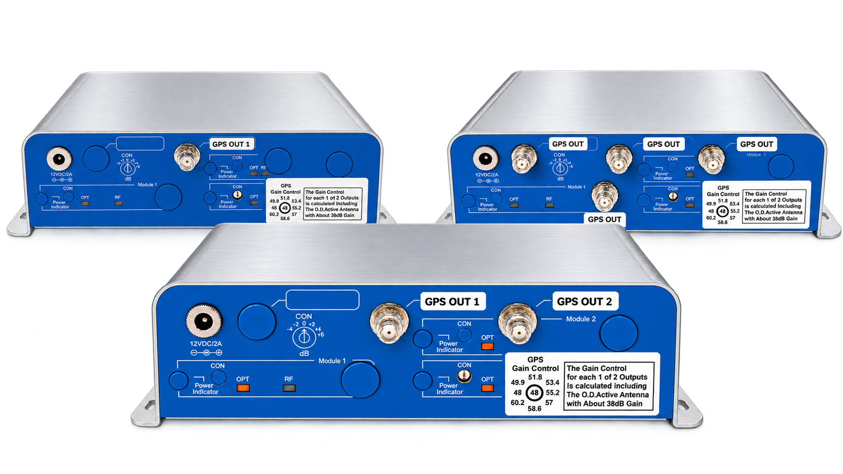 GPS/GNSS Optical Repeaters