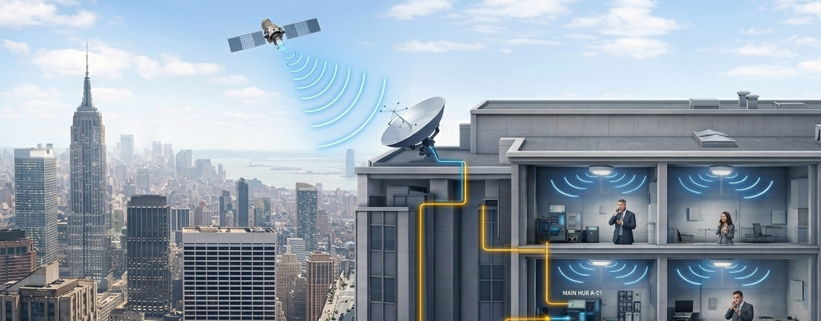 Why Satellite Phones Stop Working Indoors – And How Repeaters Solve the Problem