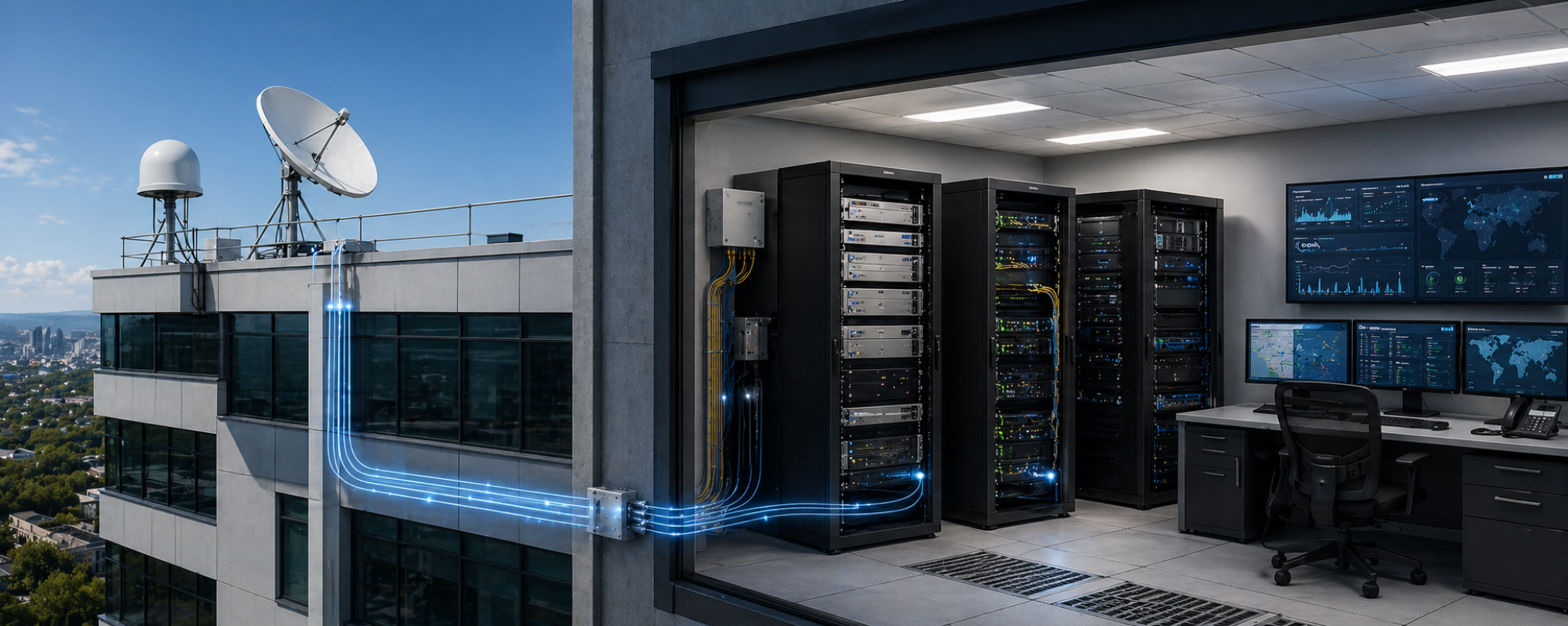 How Combined GNSS and Satellite Coverage Supports Continuous Indoor Operations