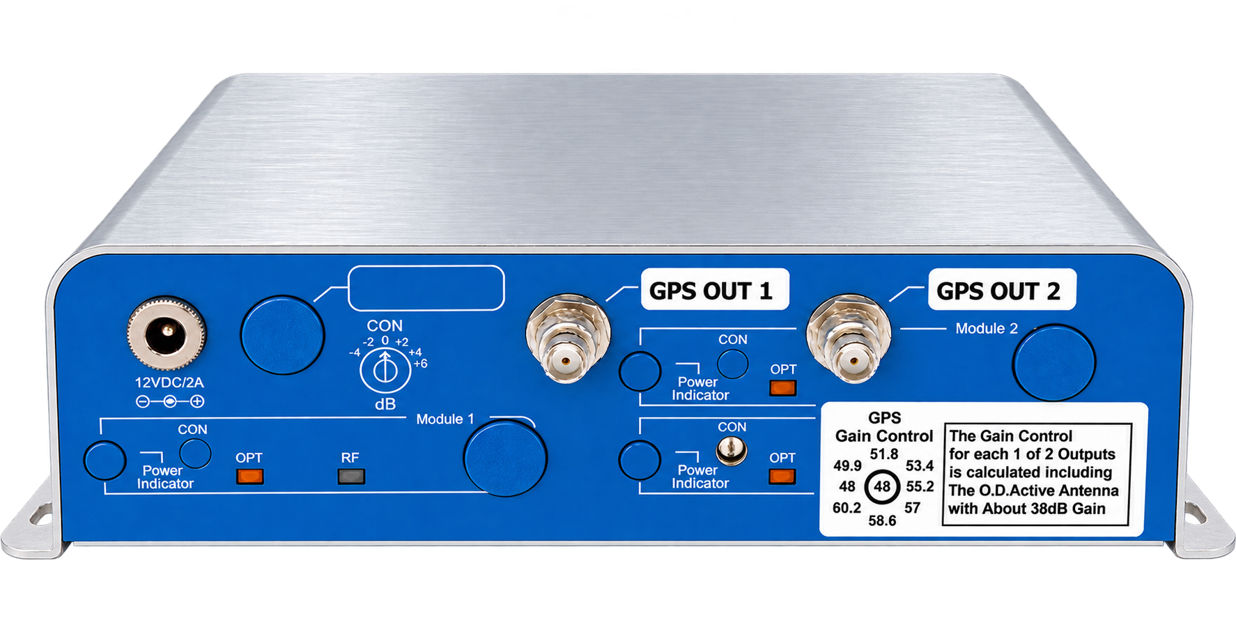 Dual Zone GNSS Link—Compact Optical Receiver